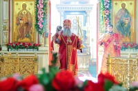 Во вторник Светлой седмицы митрополит Артемий возглавил Божественную литургию в кафедральном соборе Хабаровска